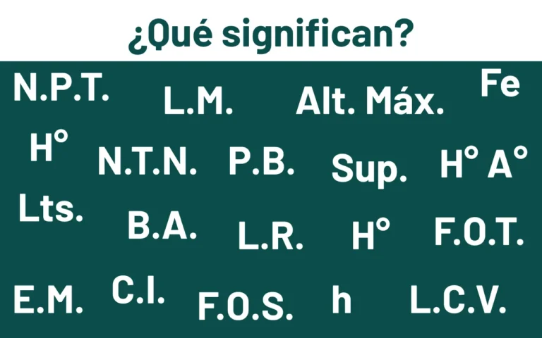 Símbolos y abreviaciones que se usan en planos de arquitectura - Imagen destacada